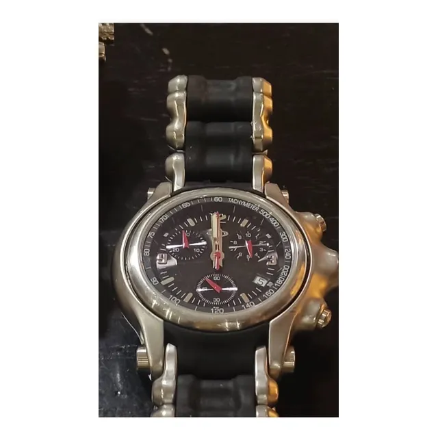 Reloj Oakley Gearbox Titanio Hombre Resistente Al Agua