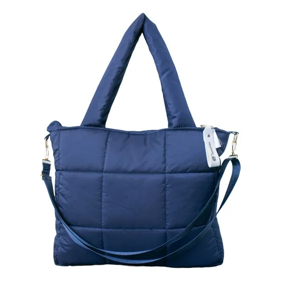 Bolso Puffer Tote Bag Colores Varios