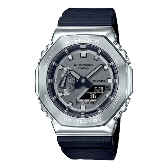 Relógio Casio G-shock Oak Gm-2100-1adr Carbon Core Guard