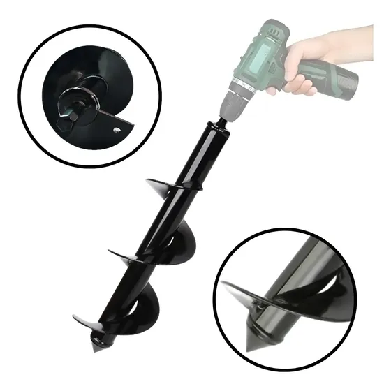 Broca Solo Para Furadeira / Parafusadeira Jardim Horta Mudas