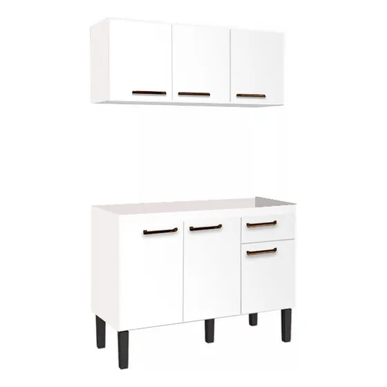 Bajo Mesada Cocina + Mueble Aereo Cocina O Baño Con Estante