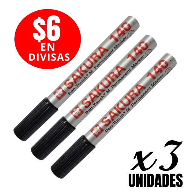Marcador Permanente Sakura 140 - Ideal Para Marcar Aretes