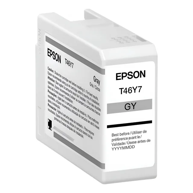 Tinta Ultrachrome Epson Gris T46y7 Para Surecolor P900
