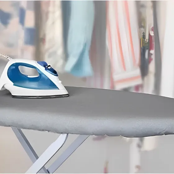 Forro Capa Tábua Passar Roupa Térmico Ajustável Aluminiza Cor Cinza Espuma