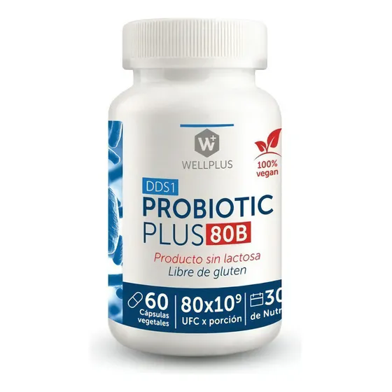 Probiotic Plus 80B WellPlus 60 Caps