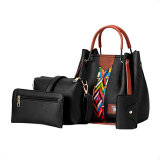 Un Conjunto De 4 Bolsos De Mujer, A La Moda Para Las Mujeres Un Conjunto De 4 Bolsos De Mujer, A La Moda Para Las Mujeres