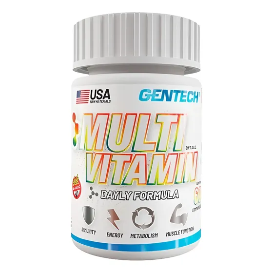 Multivitamin 60 Tabs Sin Tacc Vitaminas/minerales Gentech