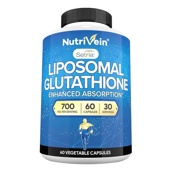 Suplemento Glutatión Liposomal 700 Mg 60 Cápsulas Nutrivein