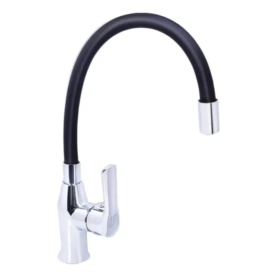 Mezclador Grifo Monocontrol Flexible Para Lavaplatos