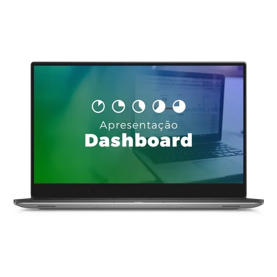 Slides - Power Point - Apresentação Dashboard De Indicadores