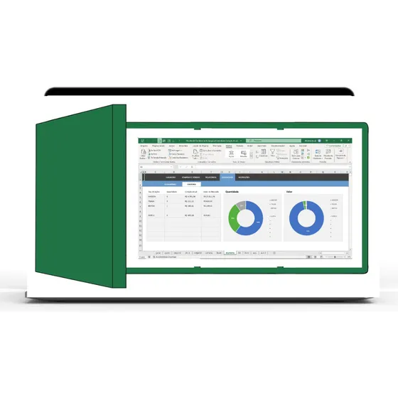 Planilha De Controle De Acoes Para Investidores 4.0