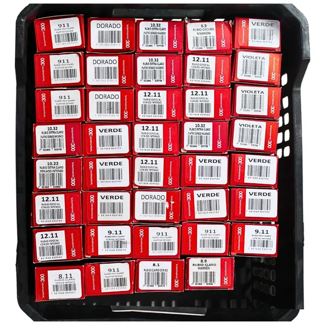 Tinte permanente Xiomara xiomara 300 Xiomara tono varios tonos para cabello x 100g