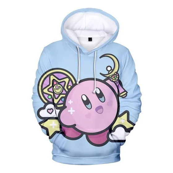 Hu Sudaderas Con Capucha Con Estampado Digital 3d Kirby, Juego