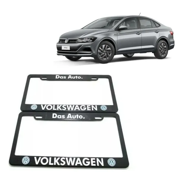 Portaplacas Volkswagen Virtus Gli Jetta Tiguan Nivus Tcr 2pz