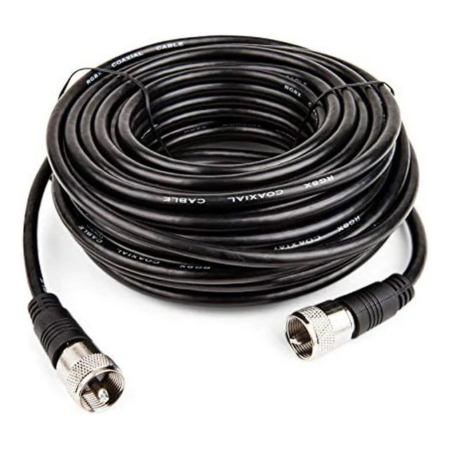 Conector Coaxial Rg8x 15.2m Macho A Macho - Steren 205-750