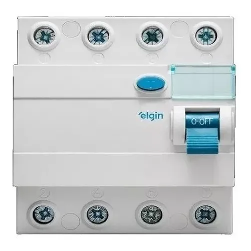 Disjuntor Diferencial Elgin Idr/dr 125a 30ma Tetrapolar 4pol