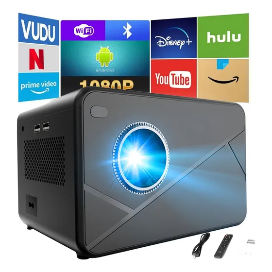 Proyector mini Isinbox S1 pro S1 Pro 10000lm negro 127V