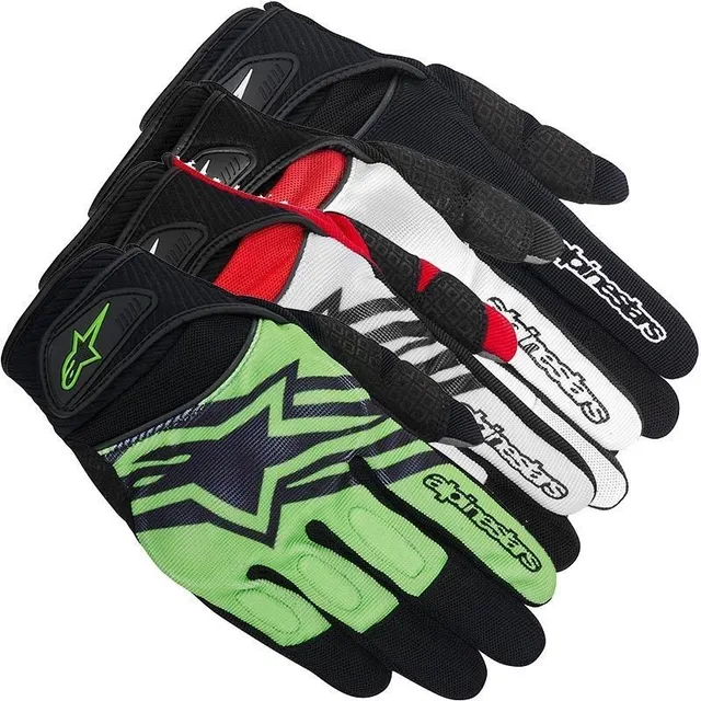 Guantes Motos Alpinestars Spartan Green Protecciones En Fas!