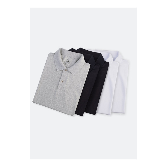 Kit 5 Camisas Polo Básica Masculina Manga Curta Hering Kit 5 Camisas Polo Básica Masculina Manga Curta Hering