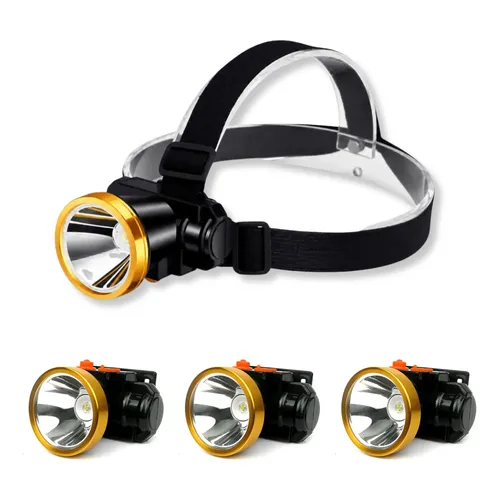 Lanterna Cabeça LED HAOERLIANG Recarregável 15W Pesca Ciclismo