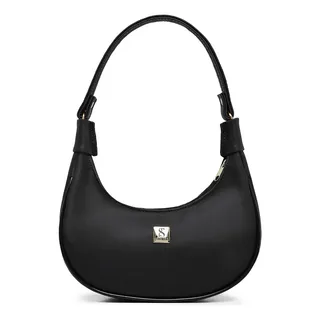 Bolsa Feminina Tote Meia Lua De Ombro E MĂŁo Sofisticada Bolsa Feminina Tote Meia Lua De Ombro E MĂŁo Sofisticada