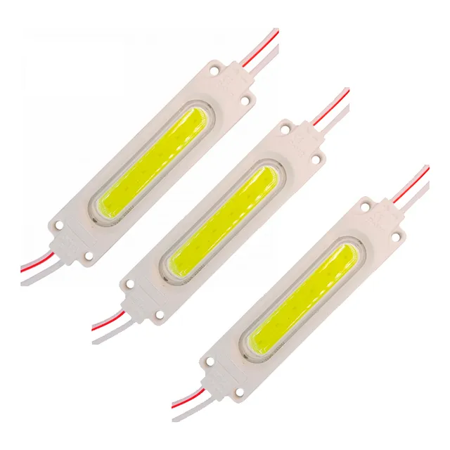 Modulo Led Cob Auto Encastre X 3 24 Volts Blanco
