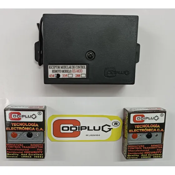 Receptora Para Portón Eléctrico Codiplug 