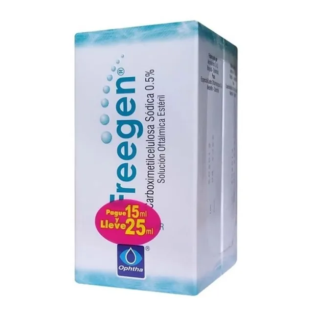 Freegen Gotas X 15 Ml Gratis 10 Ml - mL a $1805
