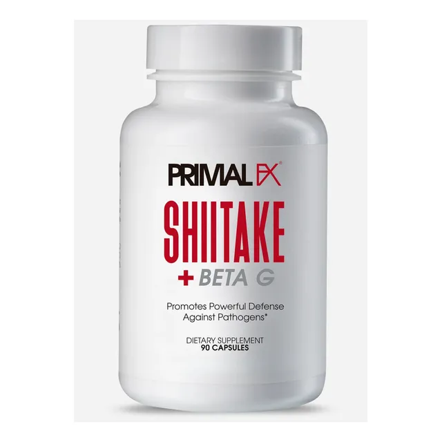 Primal Fx-shiitake-sistema Inmune-90 Caps Dr Ludwig Johnson Sabor Sin Sabor