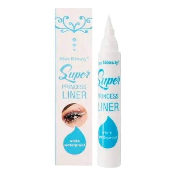 Delineador Fibra Blanco Trazo Facil Waterproof