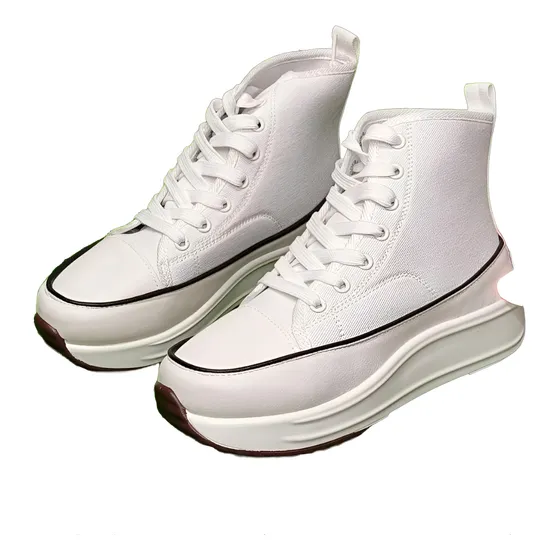 Zapatos Gomas En Blanco Y Negro Talla 36