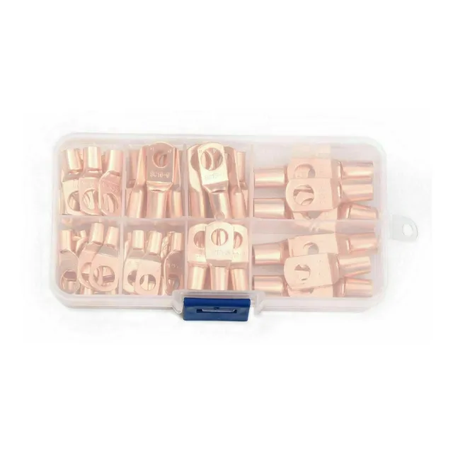 Terminales Cobre 60 Piezas Calibre Sc6-25