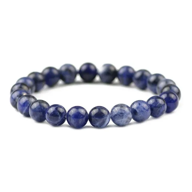 Pulsera Piedra Natural Sodalita O Sodalite 8mm Meridian Shop