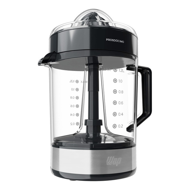 Espremedor De Frutas Wap 1,2l Prosdócimo Wj1200 Cor Preto Frequência 60 Hz 127v Espremedor De Frutas Wap 1,2l Prosdócimo Wj1200 Cor Preto Frequência 60 Hz 127v