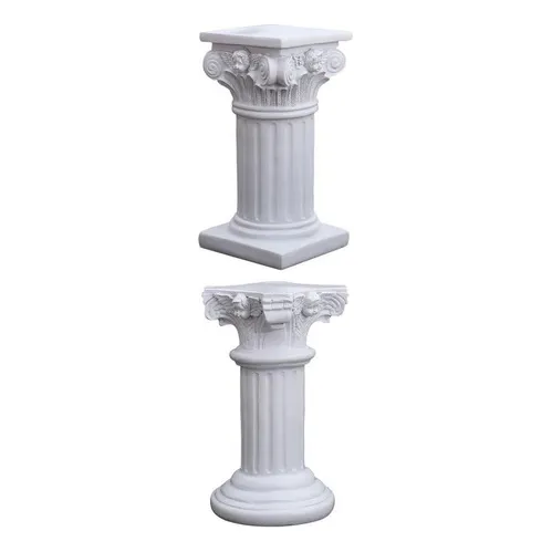 Columna Romana Estatua Pedestal Candelero Escultura Arreglo