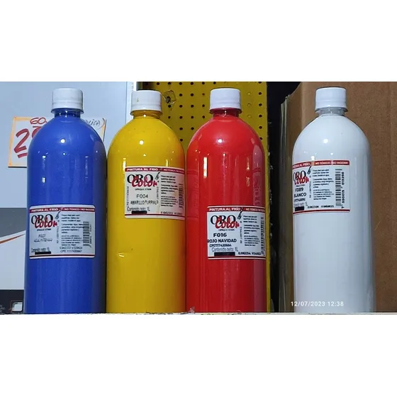 Pintura Al Frío Oro Color Original 100 % 1 Litro Caracas 