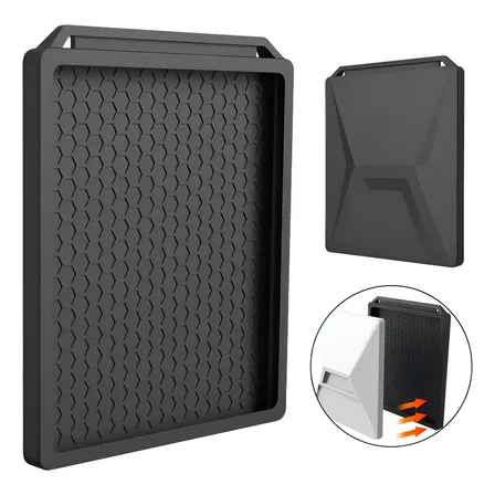 Capa De Silicone Preto Starlink Mini Athenix Proteção Completa 16.1