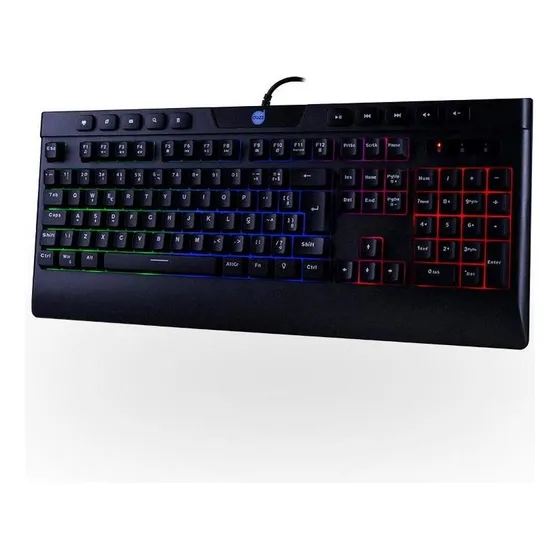 Teclado Ballistic Cinetic Dazz Cor de teclado Preto Idioma Português Brasil