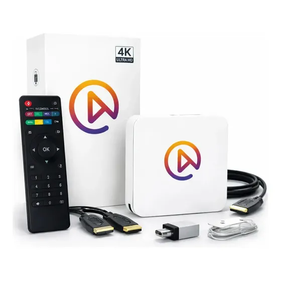 Tv Box Uni V10 4k Versao 2026 Stick Branco