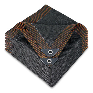 Toldo De Lona Malla 70% Sombra Negro 10x20 Pies Toldo De Lona Malla 70% Sombra Negro 10x20 Pies