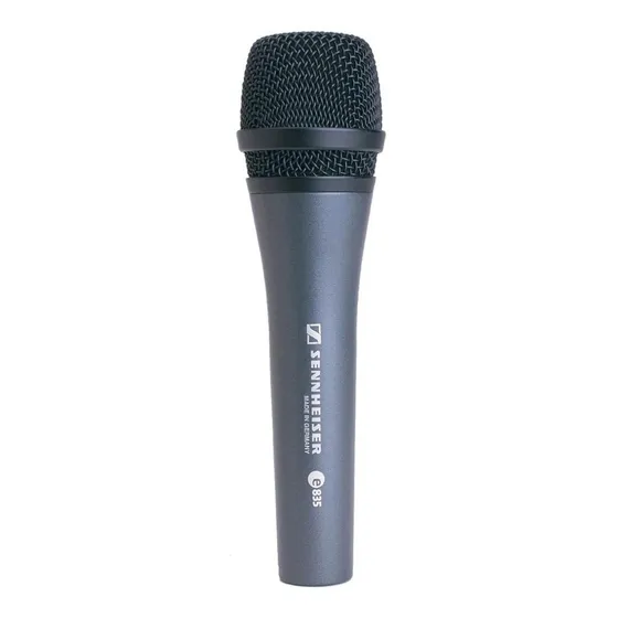 Sennheiser E835 Microfono Dinamico Cardioide Vocal Gris 