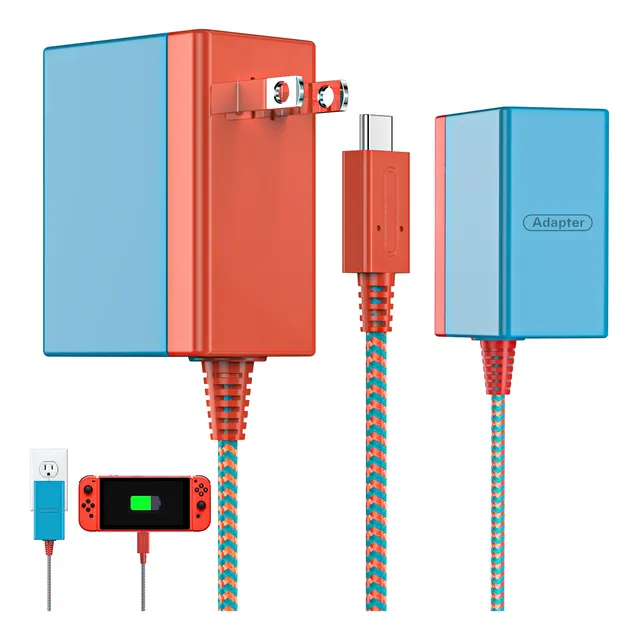Cargador Nintendo Switch/lite/oled Adaptador Ac 5v/2.6a