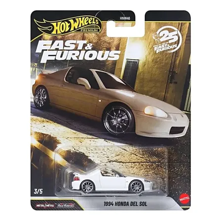 Hot Wheels Fast & Furious 7 cm miniatura colecionável