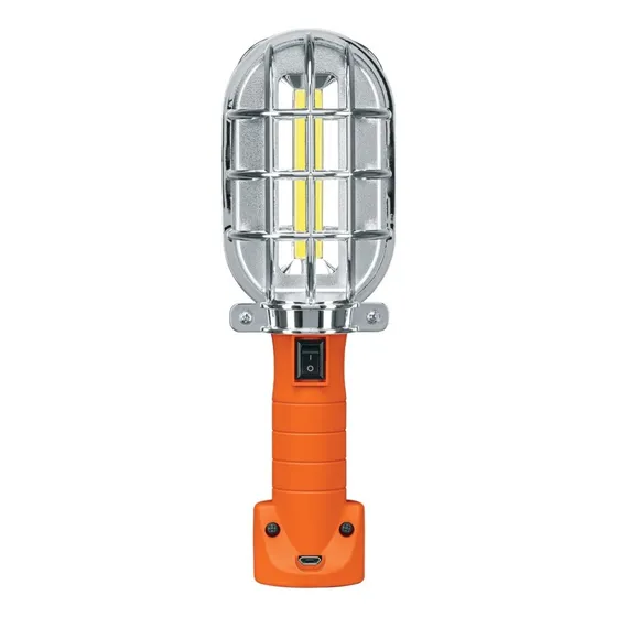 Lámpara De Taller Recargable De Led 280 Lúmenes Truper 15143 Linterna Naranja Luz Naranja