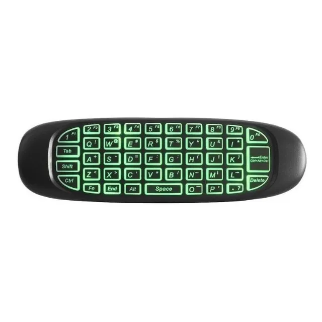 Mini Teclado Rgb Para Television Inalambrico Multifuncional