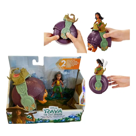 Muñecos De Princesa Raya Y Tuk Tuk De 8 Cm