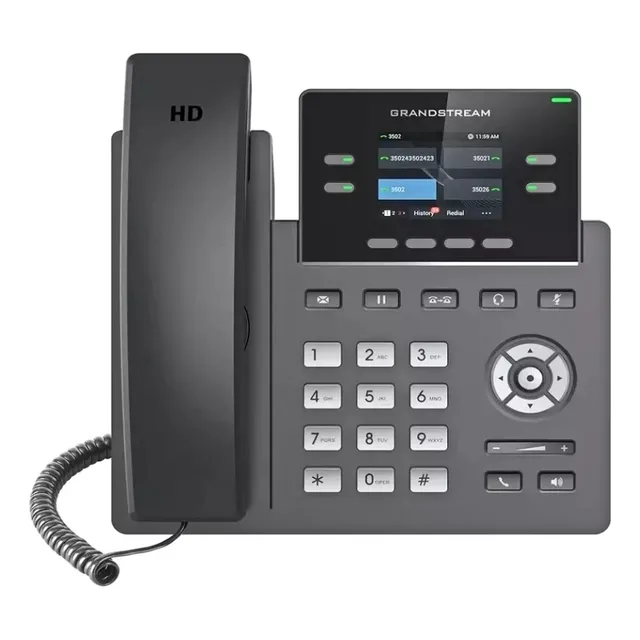 Grandstream Perú - Teléfono Ip Grp2612w - Sip, Poe, 2 Cuenta