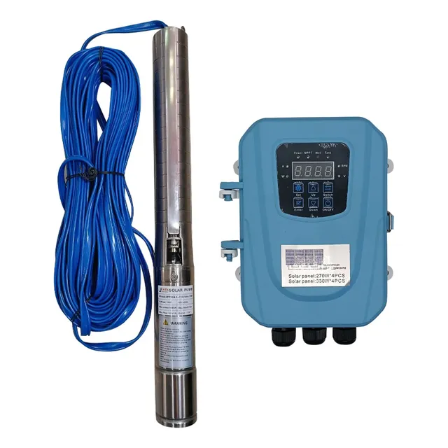 Bomba De Agua Sumergible Solar 1.5hp 1100w 144v Reikpro