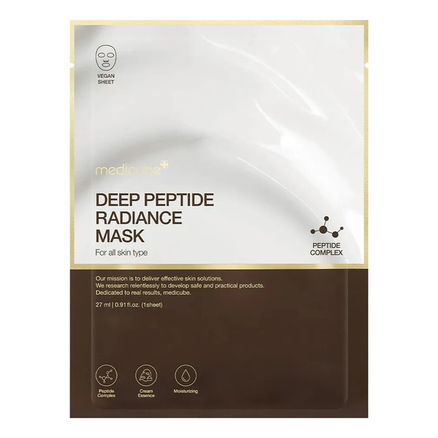 Medicube Deep Peptide Radiance Mask Facial Unidade Todo Tipo De Pele Medicube Deep Peptide Radiance Mask Facial Unidade Todo Tipo De Pele