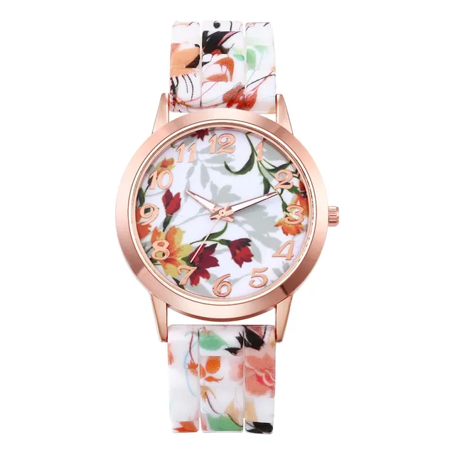 Joyería Mujeres Relojes, Silicona Pulsera Reloj Reloj 52hkb
